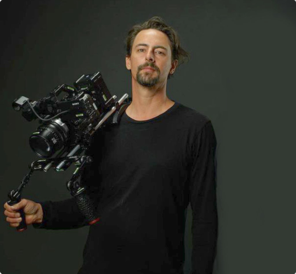 Dan Monaghan with camera